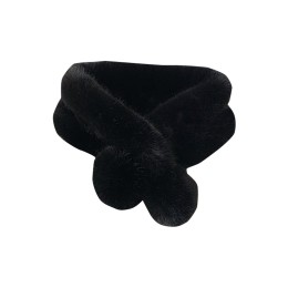 SKSL012 大量訂製圍巾 設計仿兔毛交叉球保暖圍脖圍巾 圍巾專門店  淨色 SKSL012 大量訂製圍巾 設計仿兔毛交叉球保暖圍脖圍巾 圍巾專門店  淨色